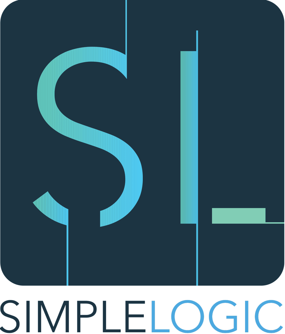 Logo Simplelogic przyklejone